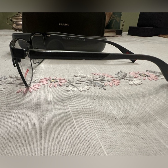 PRADA LINEA ROSSA NETEX MEN'S EYEGLASSES - Picture 2 of 5